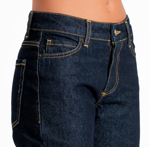 Zeroassoluto-Jeans DARIA straight fit - denim scuro