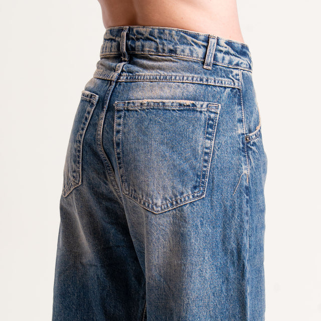 Zeroassoluto-Jeans RHEA barrel fit - denim