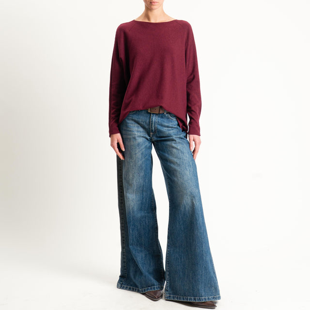 Zeroassoluto-Maglia over spacchi laterali - Bordeaux