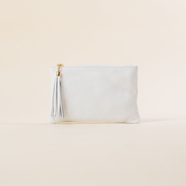 W by whitemood- Pochette con nappine - latte