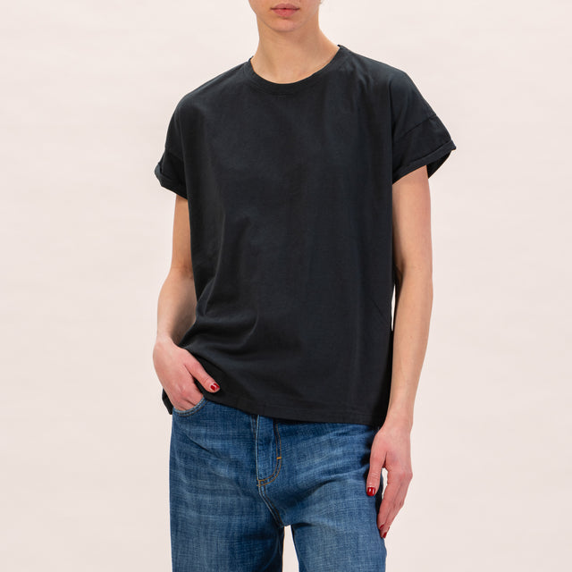 Zeroassoluto-Camiseta regular fit - negro