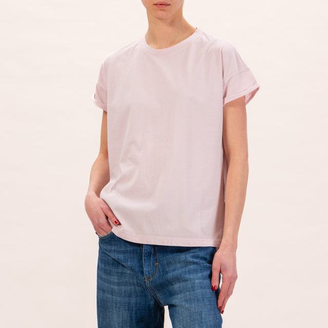 Zeroassoluto-Camiseta regular fit - rosa