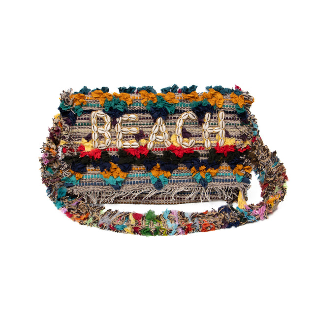 Souvenir-Borsa con tracolla "BEACH" - multicolor