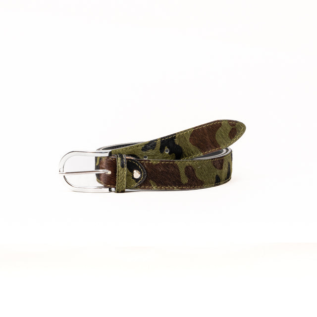 Zeroassoluto-Cintura cavallino camouflage - militare