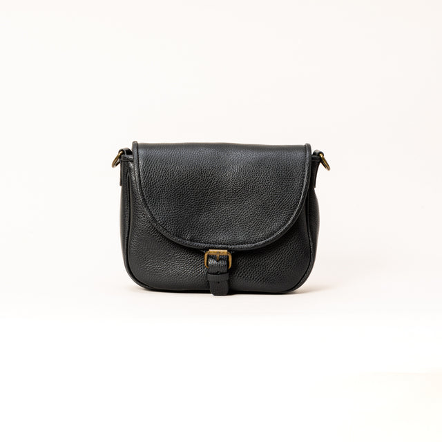 W by Whitemood-Tolfina in pelle - nero