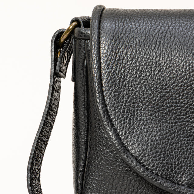 W by Whitemood-Tolfina in pelle - nero