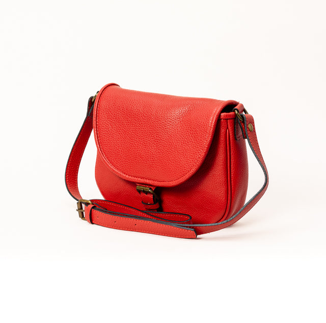 Zeroassoluto-Tolfina in pelle - rosso