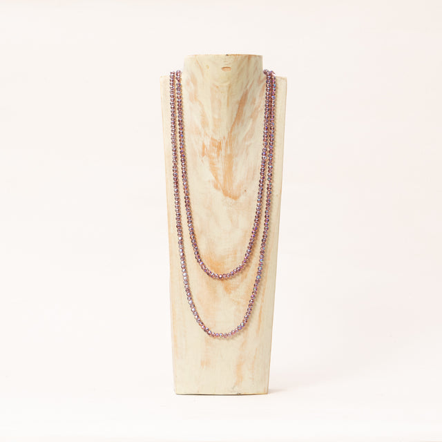 W by white mood-Necklace - mauve