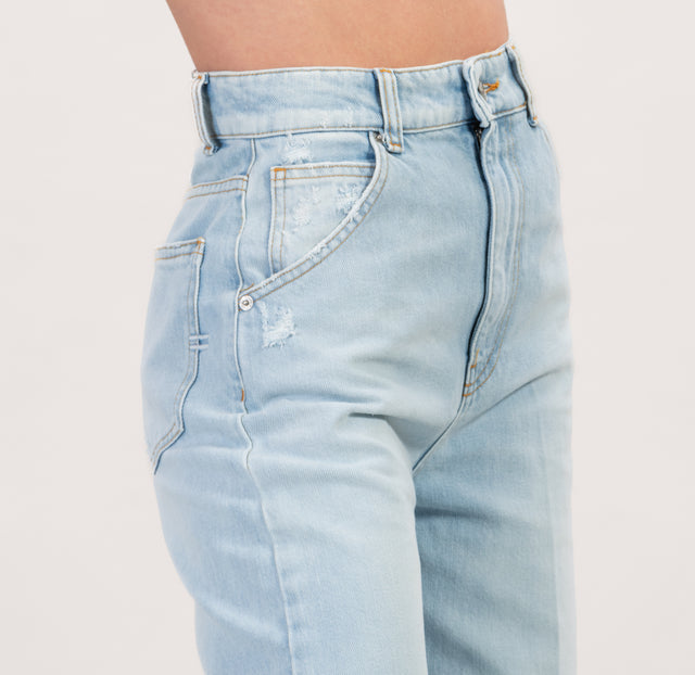 Vicolo-Jeans LEXIE wide leg fit - denim chiaro