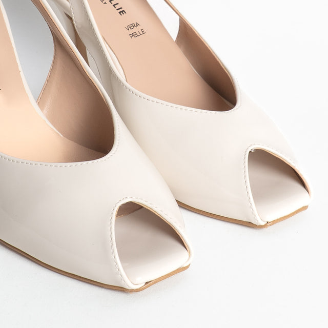 Divine Follie-Slingback punta aperta - avorio