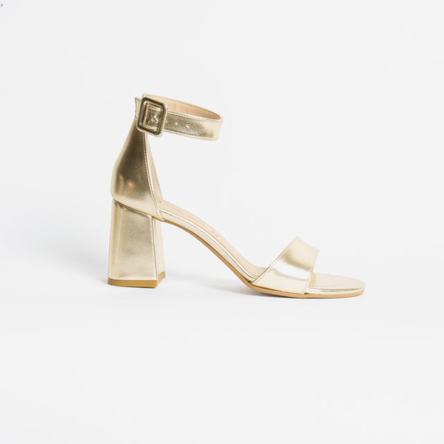 Divine Follie-Sandalo con tacco - laminato platino