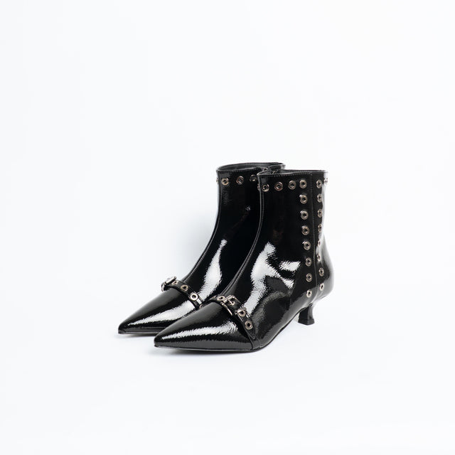 Divine Follie-Tronchetto con borchie - nero