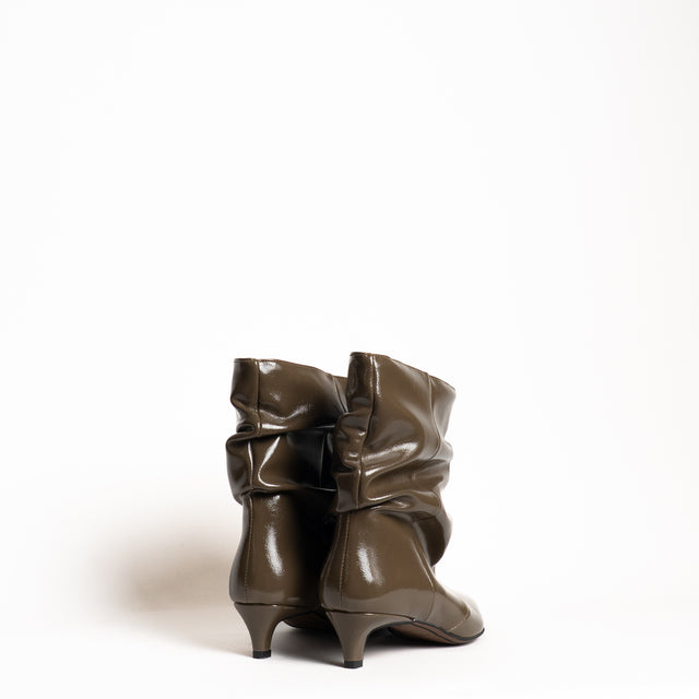 Divine follie-Stivaletto effetto arricciato - taupe