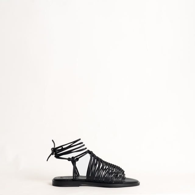 Divine Follie-Sandalo gladiatore - nero