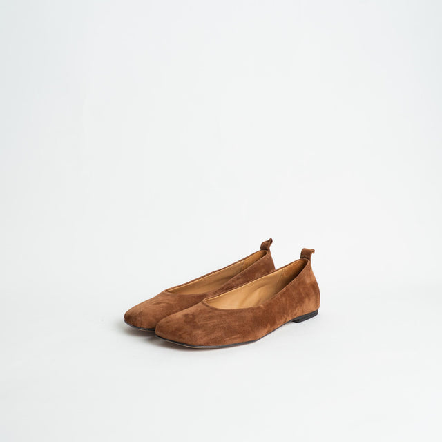 Divine Follie-Ballerina scamosciata - visone