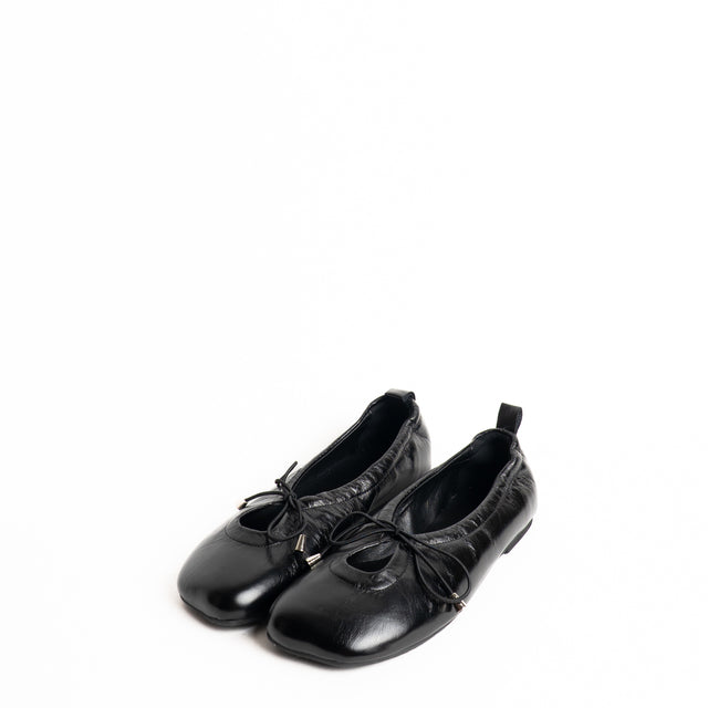 Divine follie-Ballerina in pelle - Nero