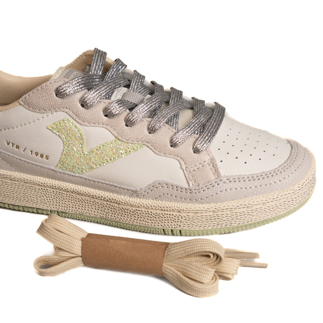 Zapatillas Victoria - blanco/aguamarina