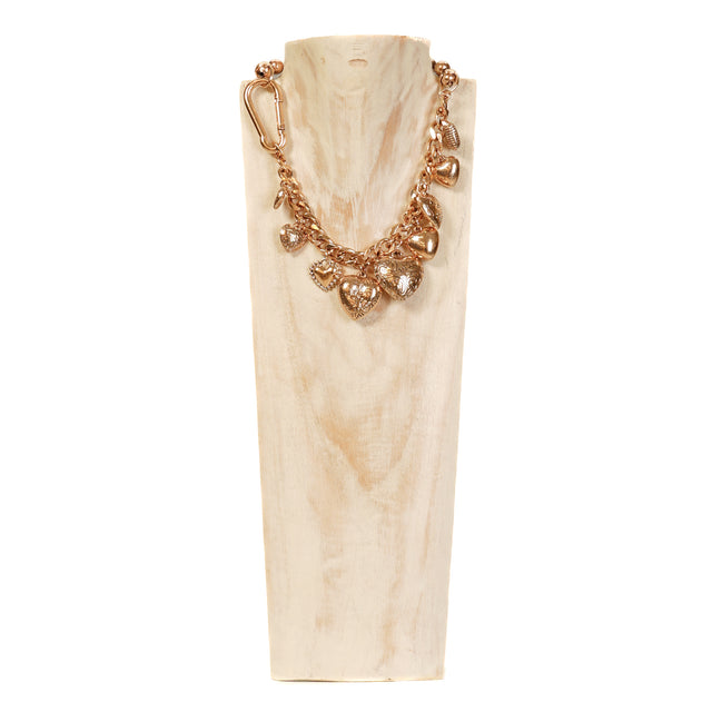Collar con colgante de corazón de W by Whitemood - Oro