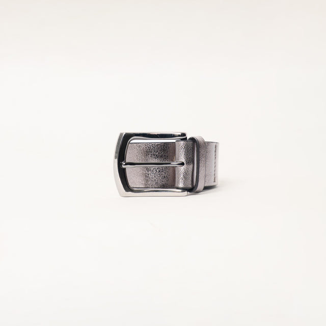 Zeroassoluto-Cintura laminata genuine leather high quality - bronzo