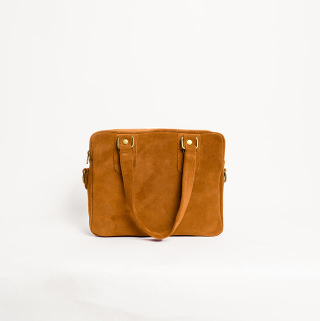 Zeroassoluto-Hand bag TOP-GRAIN LEATHER - cuoio