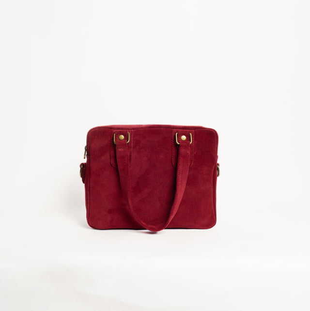 Zeroassoluto-Hand bag TOP-GRAIN LEATHER - vino