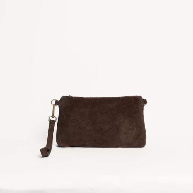 Zeroassoluto-Pochette top grain leather - moro