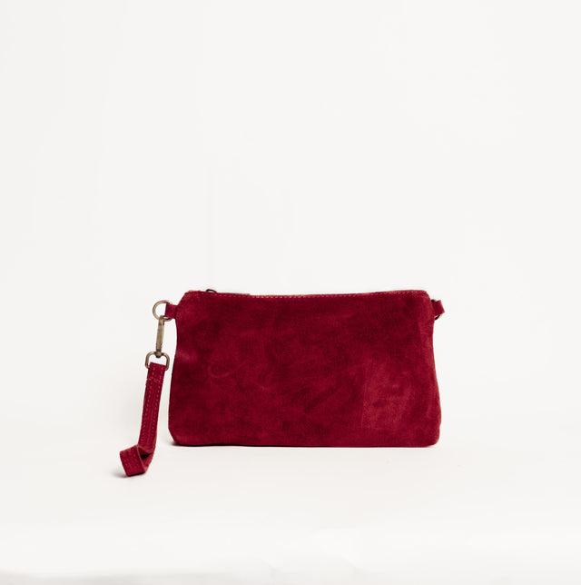 Zeroassoluto-Pochette top grain leather - vino
