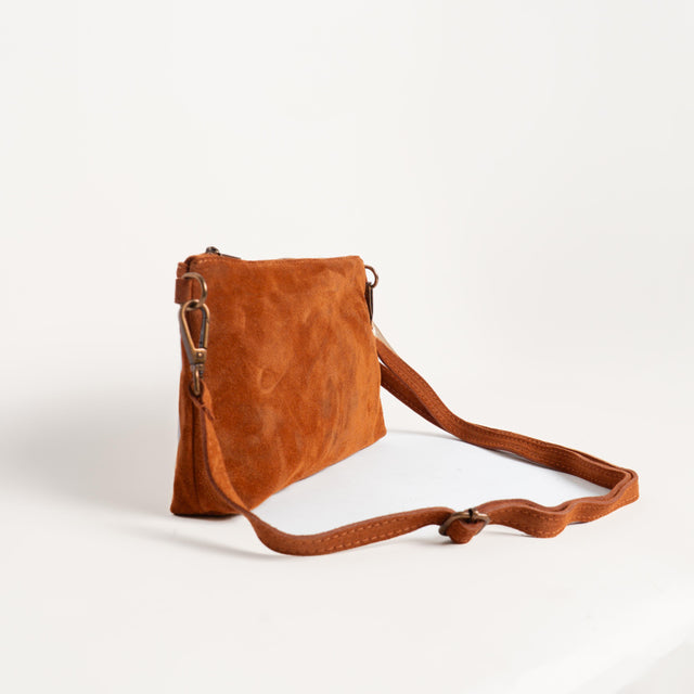 Zeroassoluto-Pochette top grain leather - coccio
