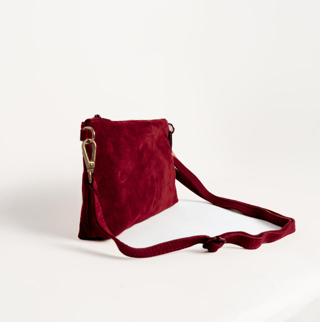 Zeroassoluto-Pochette top grain leather - vino