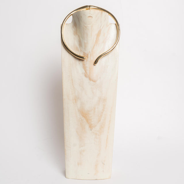 W by Whitemood-Collana rigida a goccia - gold