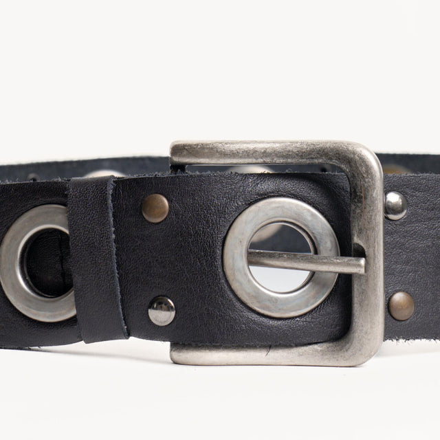 Zeroassoluto-Cintura con borchie - nero