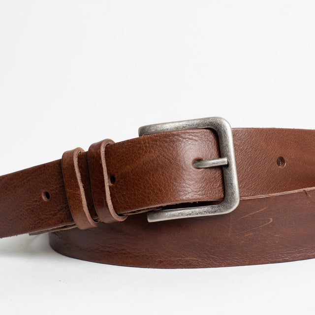 Zeroassoluto-Cintura doppio giro high quality HAND CRAFTED - moro