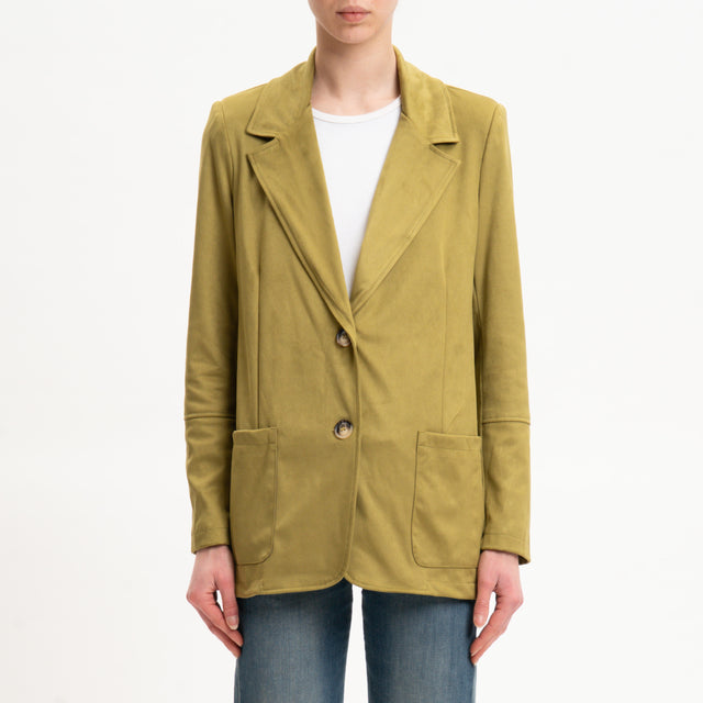 Eco-Giacca effetto suede - olio