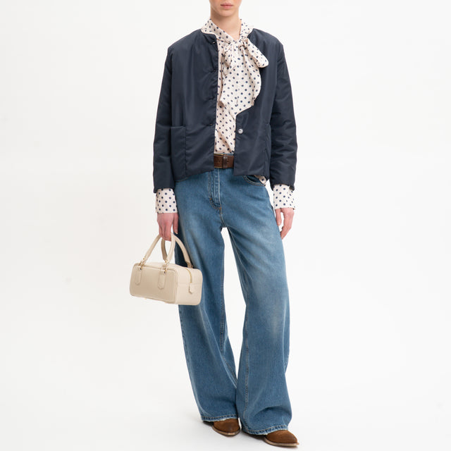Tensione in-Giacca 100 grammi con tasche - blu