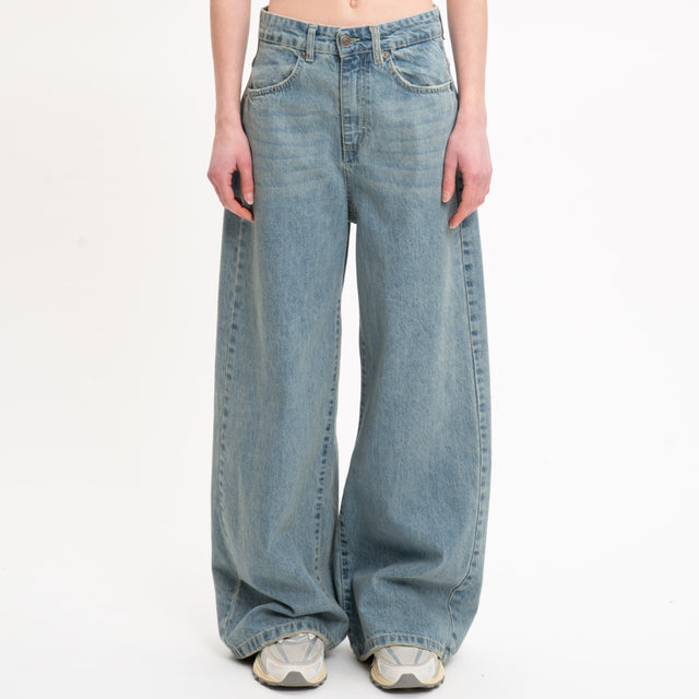 Tensione in-Jeans GIUSI wide leg superpocket - denim