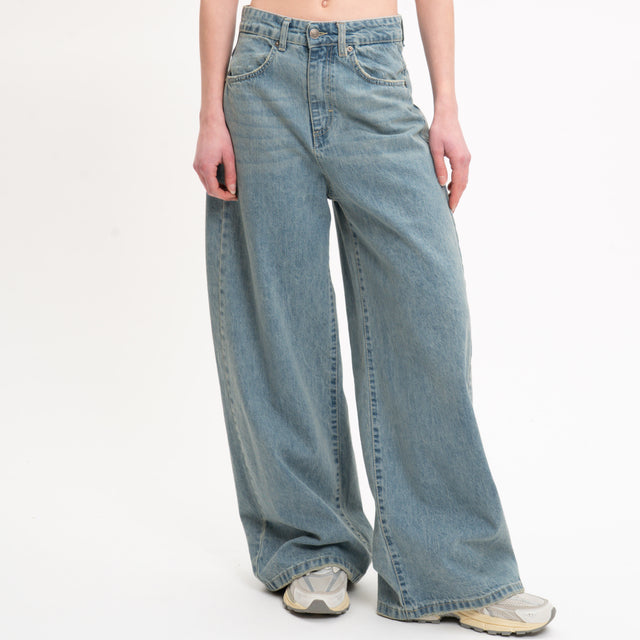 Tensione in-Jeans GIUSI wide leg superpocket - denim