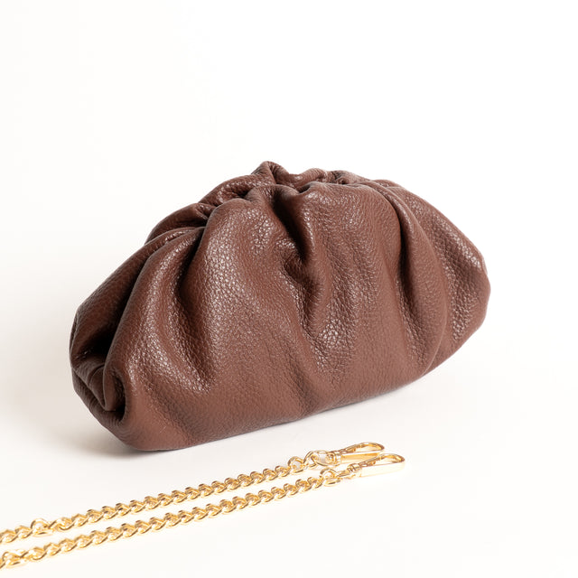 W by Whitemood-Mini clutch - cioccolato