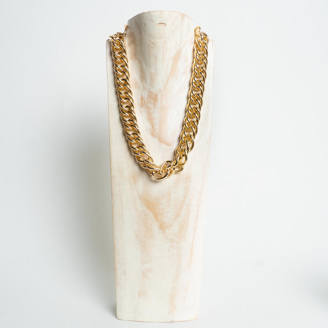 W by Whitemood-Collana catene intrecciate - gold