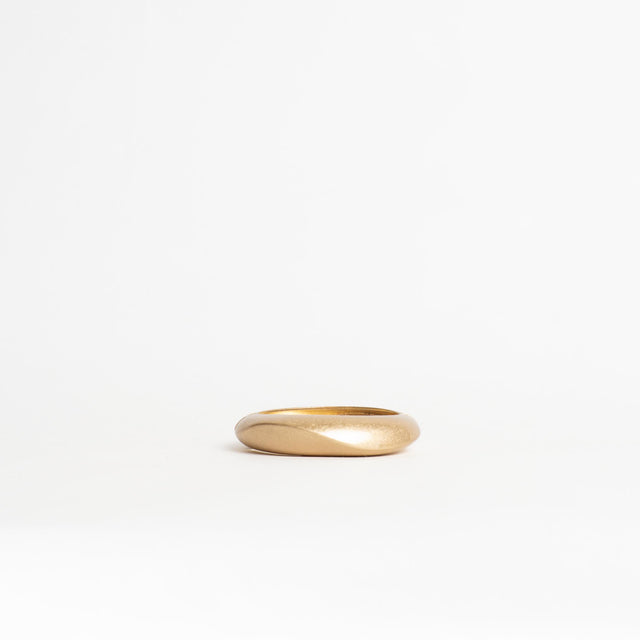 W by Whitemood-Bracciale rigido ondulato opaco - gold
