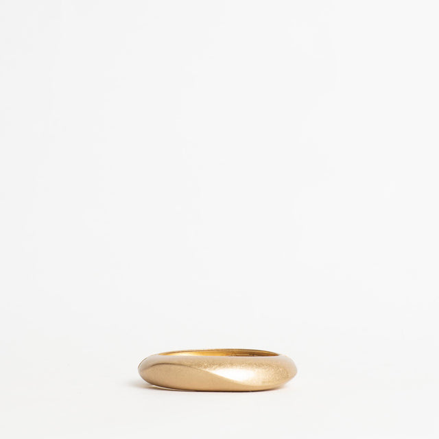 W by Whitemood-Bracciale rigido ondulato opaco - gold