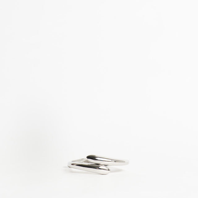 W by Whitemood-Bracciale rigido a goccia - silver