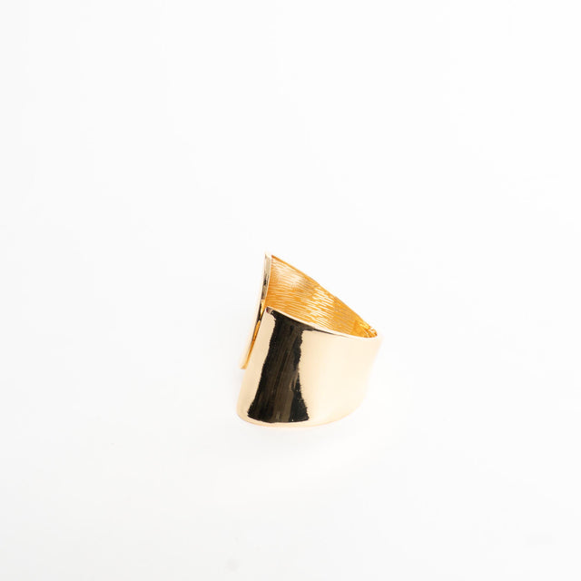 W by Whitemood-Bracciale rigido curvo - gold