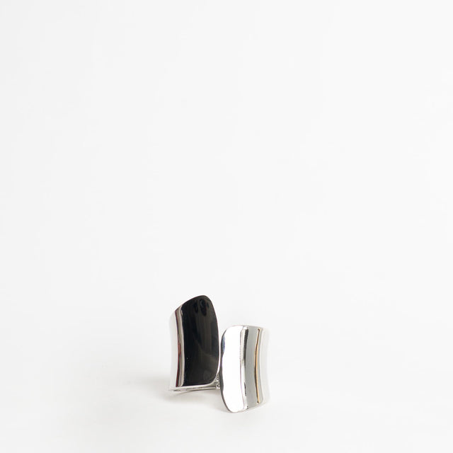 W by Whitemood-Bracciale rigido curvo - silver