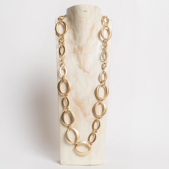 W by Whitemood-Collana cerchi - gold