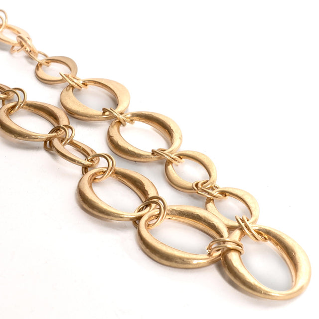 W by Whitemood-Collana cerchi - gold