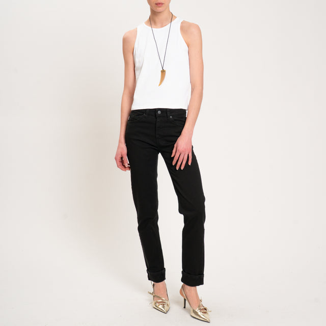 Vicolo-Jeans DAISY slim fit cropped fit - nero