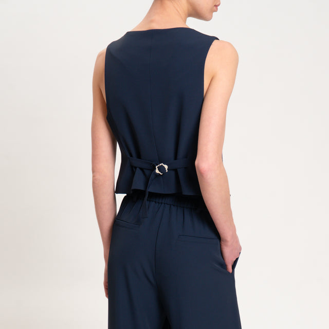 Motel-Completo gilet e pantalone - blu