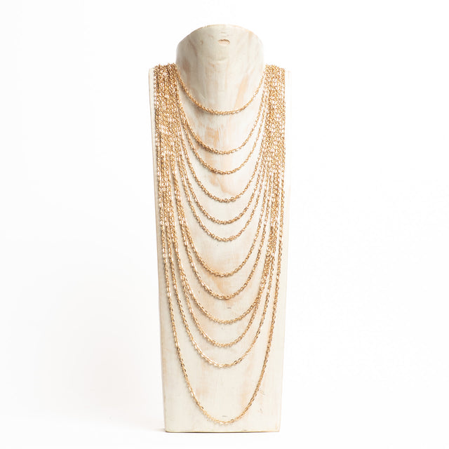 W by Whitemood - Multi-strand necklace - gold