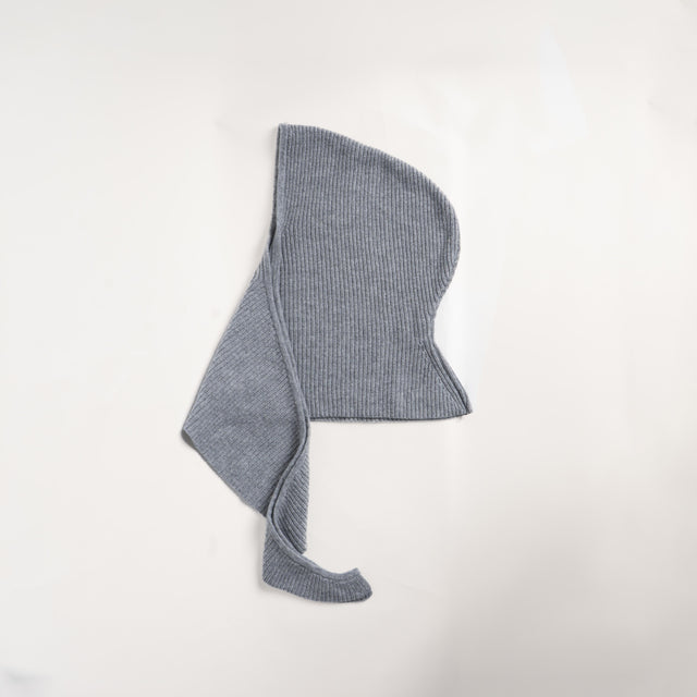 Vicolo-Balaclava con sciarpa misto cashmere - grigio