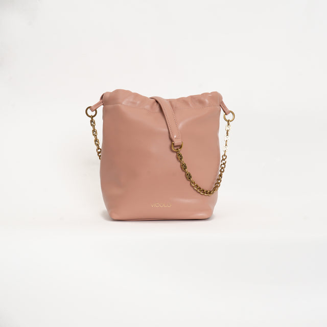 Vicolo-Borsa treasure sac - cipria